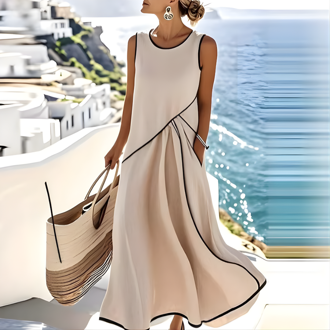 Saige - Striped Summer Dress