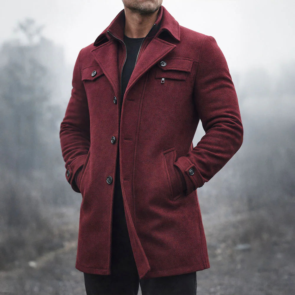 Atlas Tailored Wool Coat