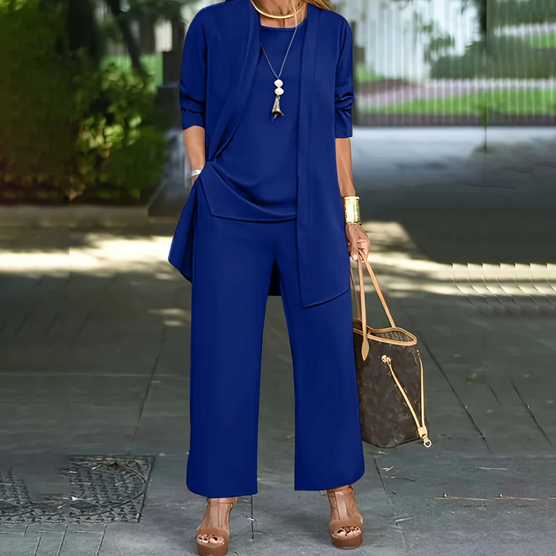 Stylish Women's 3-piece Set Loose Cut