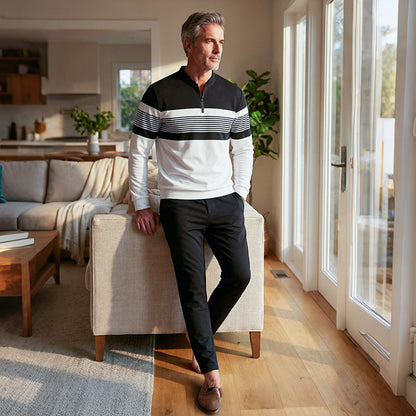 Men’s Set | Graphic Print Sweater and Pants