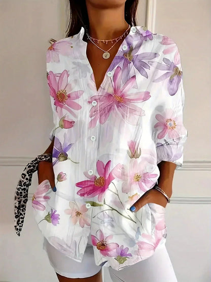 Juliet | Colourful Pattern Blouse