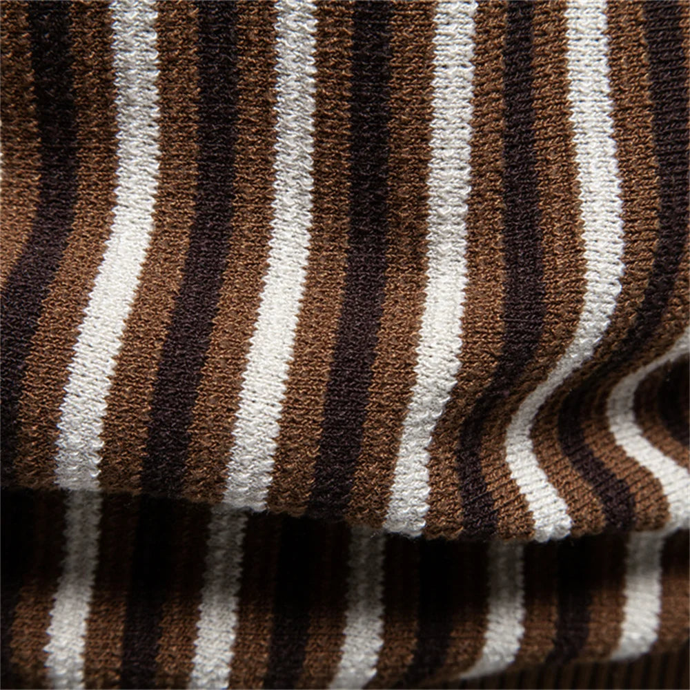 CORSO | Retro Stripe Polo Shirt
