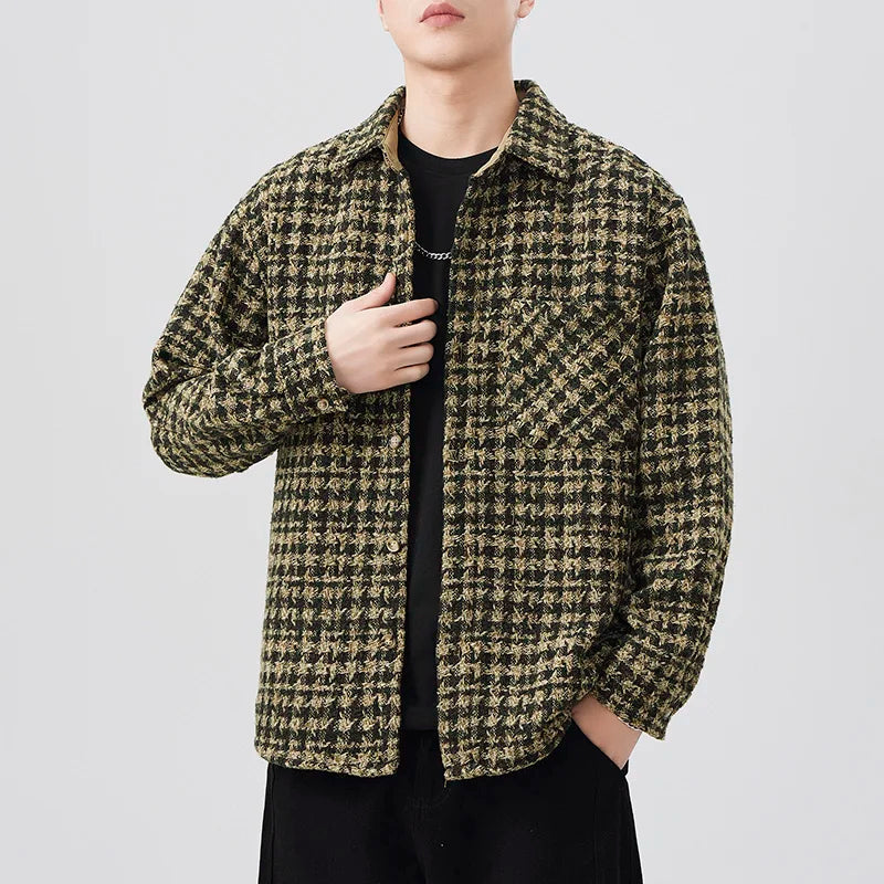 Hayes Checkered Shirt Jacket