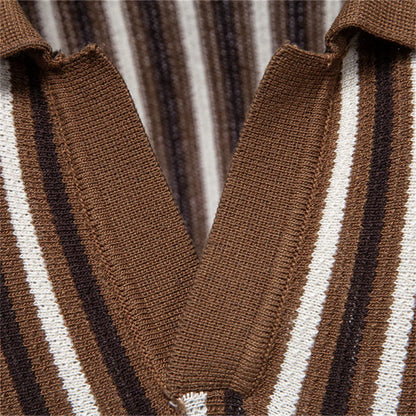 CORSO | Retro Stripe Polo Shirt