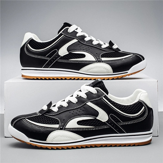 Santos Retro Leather Sneakers
