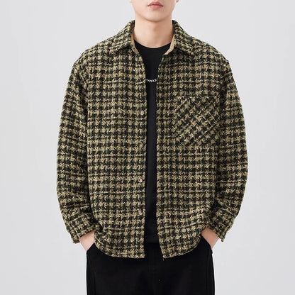 Hayes Checkered Shirt Jacket