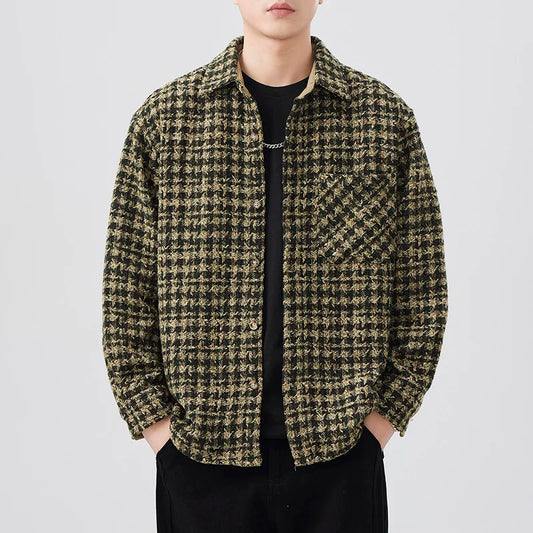 Hayes Checkered Shirt Jacket