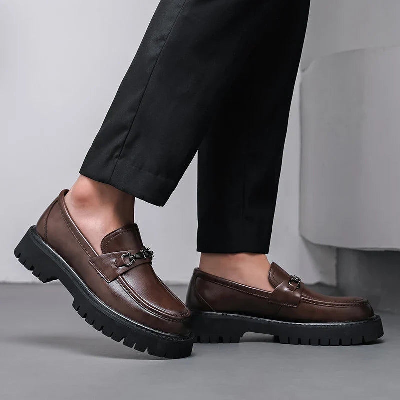 Marino Leather Dress Loafers