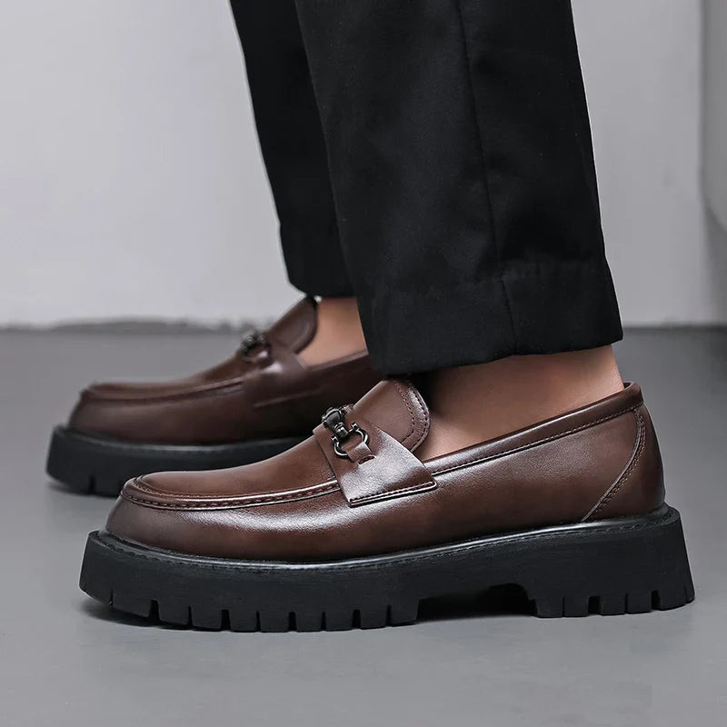 Marino Leather Dress Loafers