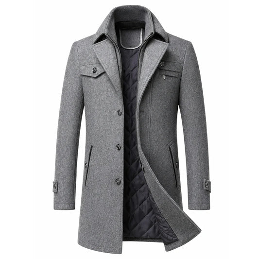 Atlas Tailored Wool Coat