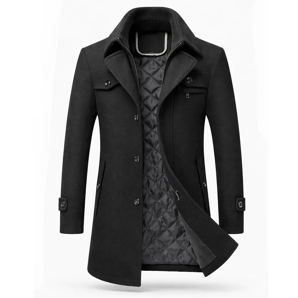 Atlas Tailored Wool Coat